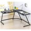 GreenForest L-Shape Corner Computer Office Desk – Bild 3